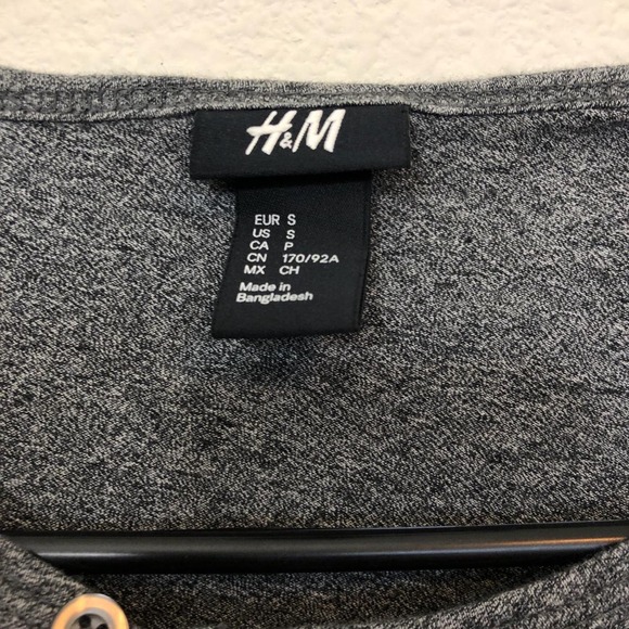 Men’s Small Grey H&M Longsleeve - Picture 4 of 4